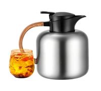 Carafe d'Eau | 2 L Vide Poignée Antidérapante | Carafe Thermique Café Pour Liquides Chauds - Pour Boissons Chaudes et Froides Jus Thé Chocolat Maison Fête Restaurant Commercial Camping