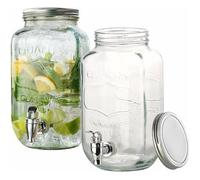 Carafe distributeur de boisson - PEARL - Modèle Quality - 3,5 L - Verre - Robinet réglable