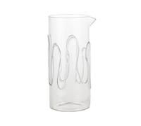 ferm LIVING Carafe Doodle 1,2L transparent lxHxP 11x21x9,5cm