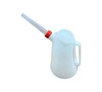 Carafe doseuse d'huile en plastique translucide avec bec flexible pour garage automobile K3o7 1,2 l-5 l