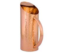 Carafe en cuivre pur pour la guérison ayurvédique sans doublure intérieure - 1,5 L (modèle 4)