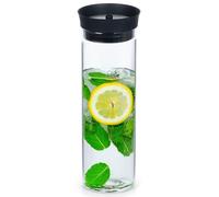 Carafe en verre avec couvercle 1 l