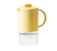 Carafe En Verre Avec Et Couvercle | Pichet À Boisson 1.5L,Distributeur de Boissons Étanche pour Thé Café Lait Chaud/Froid | Rangement au Réfrigérateur pour Fête et Réception