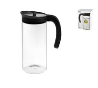 Carafe En Verre Borosilicate, 1,5 L, Avec Poignée H&H