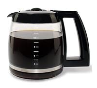 Carafe en verre de rechange 12 tasses pour cafetière Cuisinart modèles CHW-12, CHW-12P1, DCC-1100BK, DCC-1200, DCC-2650, DGB-550BK, DGB-550BK1 DGB-625BC, DGB-700BC et SS-12 pièce # DCC-12 00PRC