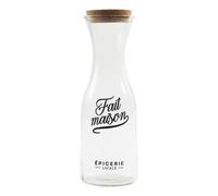Carafe en Verre Design ""Brooklyn"" 1L Transparent