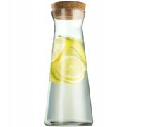KADAX Carafe en verre, carafe à eau en verre robuste, carafe à boissons résistante au lave-vaisselle, carafe à eau sans plomb, carafe pour eau, jus, limonade, lait (1L - 1 pièce) … B0CHMQ2KP3