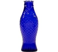 Serax Bouteille en verre Fish & Fish 85 cl Cobalt blue