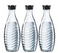 Carafe en verre - SODASTREAM - Compatible Crystal & Penguin - 0,6 L (615 ml) - Lot de 3 - Sans BPA, hermétique