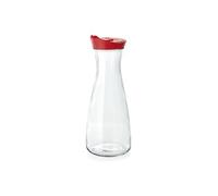 Carafe en Verre trempé 1litre rouge H 260 mm Ø 100 mm