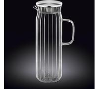 Carafe en verre Wilmax avec couvercle en acier inoxydable, 1500 ml, WL-888220/A