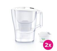 Carafe filtrante Brita Aluna Calendar 2 PC Maxtra Pro Blanc Blanc G