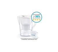 Carafe Filtrante Brita Marella Blanc + 1 Cartouche Maxtra+
