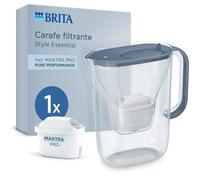 Carafe filtrante BRITA Style Essential Bleu pierre + cartouche filtrante MAXTRA PRO 1057790