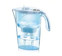 Carafe filtrante couleur Stream j31-af blanche 2,3 l, marque Laica. COMPOSANTS DU PRODUIT : 1 Carafe filtrante (équipement pour le traitement de l'eau potable à usage domestique), 1 filtre, 1 manuel d