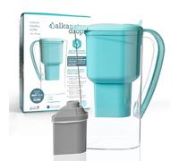 Carafe Filtrante d’Eau Zeolita 1.4L Sans BPA Certifiée UNE 149101:2015 Filtre Purificateur Réduit Chlore & Métaux Lourds + Écologique Cruche Filtrante Eau - Water Filter Jug | ALKANATUR