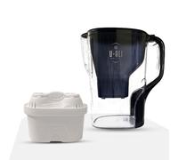 Carafe filtrante de 4 litres : filtre haute capacité pour une eau claire et propre, avec 1 cartouche filtrante Maxtra+. Filtre durable qui remplace jusqu'à 200 bouteilles d'eau en bouteille de 500 ml.