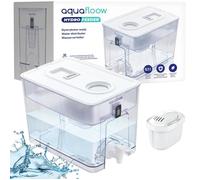 Carafe Filtrante Distributeur d'eau filtrée Aquafloow - Inclus 1 Cartouche Filtrante Aquafloow