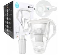 Carafe filtrante en verre Dafi Crystal Classic 2.0L - Blanc