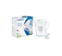 Carafe filtrante Marella XL blanche 3,5L dont 2,2L d'eau flitrée avec une 1 cart - - Blanc - Plastique