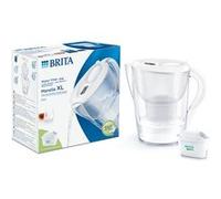 Carafe filtrante Marella XL blanche 3,5L dont 2,2L d'eau flitrée avec une 1 cart - Brita - Blanc - Plastique blanc G