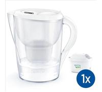 Carafe Filtrante Marella Xl Blanche - Brita - Inclus 1 Cartouche Filtrante Maxtra Pro Aio - Nouveau Maxtra