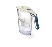 LAICA Carafe filtrante Tosca J35-HC, capacité Totale 2,3L, Couleur crème/Bleu Nuit