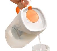 Carafe Filtre À Eau, Récipient Grande Capacité Résistant À La Chaleur, Grande Carafe Rafraîchissante avec Poignée, Pour Cuisine et Boissons Fraîches