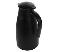 Carafe Isotherme 1,5 L en Acier Inoxydable pour Café Chaud | Double Paroi sous Vide, Étanche et Portable, Usage Maison ou Extérieur, Finition Noire Moderne