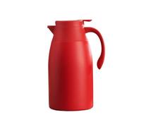 Carafe isotherme 2L en acier inoxydable, idéale for les boissons chaudes et froides comme le café et le thé.(Rosso)