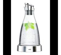 Carafe isotherme EMSA Flow 1L acier inoxydable avec accumulateur de froid intégré et bec verseur automatique