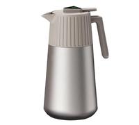 Carafe Isotherme En Acier Inoxydable 2 L/68 Oz Cafetière À Double Paroi Isolée Sous Vide Carafe Distributrice De Boissons Pour Thé Et Autres Boissons(Silver)