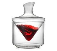 Carafe red Wine Decanter Hand-Held Red Aerator, 1000ml Ice Bucket, Glass Accessories