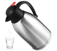 Carafe Thermique 2l en Acier Inoxydable 201 avec Couvercle et Poignée