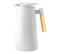 Carafe thermique à café - Serveur à thé intérieur en verre de 1 000 ml, pour boissons qui préserve la chaleur, détail de construction robuste, avantage des boissons chaudes, zones de comptoir