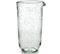 Carafe transparente avec des bulles | Verrerie Pure par Pascale Naessens | Carafe Decanter 120 cl | Pichet clair avec des bulles pour boissons froides | Cruche pour boissons, Utilisable comme vase