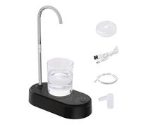 Carafe universelle - Station de pompage intelligente rechargeable, siphon contrôlé à un seul bouton pour espaces de travail, équipement de rafraîchissement, artware, outil d'hydratation silencieux