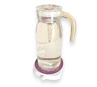 Carafe Vortex Dynamisante avec Technologie Fleur de Vie, Dynamiseur d'Eau à Vortex, Idéal pour Osmose Inverse et Filtres à Charbon