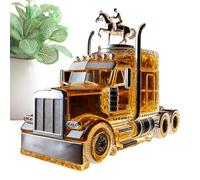 Carafes À Alcool - Décor Conteneur Whisky Design Camion - Contenant à Liqueur 375 ml avec Bouchon pour Organiser Brunch Apéritif Bar Mariage Anniversaire Cuisine