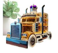 Carafes À Alcool - Verseur Whiskey Semi-Camion | Contenant à Liqueur 375 ml avec Bouchon pour Organiser Brunch Apéritif Bar Mariage Anniversaire Cuisine