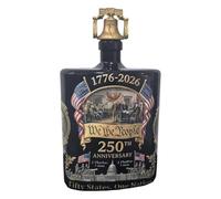 Carafes à whisky commémoratives du 250e anniversaire, bouteille d ' alcool unique pour les fêtes de fin d ' année avec patriotique, récipient irlandais en verre recyclable