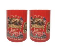 Carafes à whisky commémoratives du 250e anniversaire, bouteille d ' alcool unique pour les fêtes de fin d ' année avec patriotique, récipient irlandais en verre recyclable