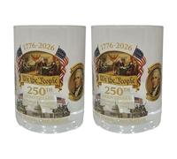 Carafes à whisky commémoratives du 250e anniversaire, bouteille d ' alcool unique pour les fêtes de fin d ' année avec patriotique, récipient irlandais en verre recyclable
