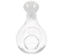 Carafon à Vin en Verre 385ml au Design Concave, Style Japonerie