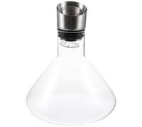 Carafon à Vin en Verre, Verseur Rapide, Grand Ouverture