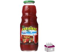Caraïbos - Fraise - 1L x 6