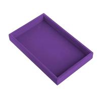 caralin Plateau à bijoux empilable - Organisateur de tiroir de rangement - Multi-usages - Plusieurs combinaisons - Grande capacité - Violet
