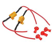 CARALL CL5004 Résistance 25W Filtre 10 Ohm Pour Lampe Led BA15S BAY15D T20 Aucun Indicateur D'erreur Pour Feux De Jour Flèches D'arrêt - 2 Pièces
