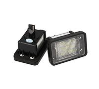 CARALL LE9205 Kit d'éclairage de plaque d'immatriculation à LED Compatible avec Mercedes Benz GLK X204 200, 220, 250, 280, 300, 320, 350 blanc 6000K