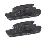 CARALL Lot de 2 embouts B8 Push Button 16 mm, connecteurs adaptateurs pour balais d'essuie-glace CARALL S985 Flat et T191 Hybride